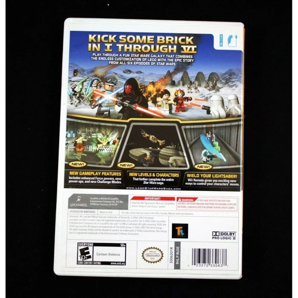 LEGO Star Wars: The‎ Complete Saga (Wii, 2007)
